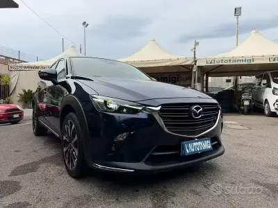 Usata Mazda CX-3 Exceed 116 CV (85 kW) 2019 Blu SUV