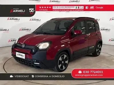 Usata Fiat Panda S 70 CV (51 kW) 2025 Rosso Utilitaria