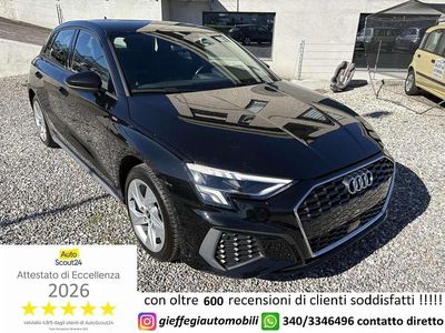 Usata Audi A3 S-Line 150 CV (110 kW) 2023 Nero Berlina