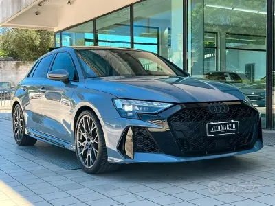 Usata Audi RS3 Ambiente 400 CV (294 kW) 2025 Nero Berlina