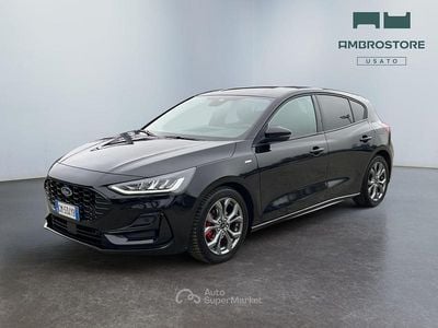Usata Ford Focus ST-Line 125 CV (91 kW) 2023 Agate black Berlina