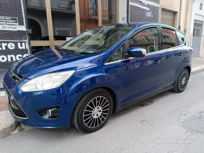 Usata Ford C-MAX Titanium 116 CV (85 kW) 2015 Blu Monovolume