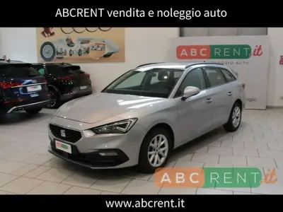 Usata Seat Leon Style 150 CV (110 kW) 2021 Argento Station wagon