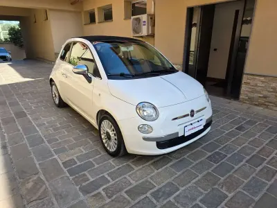 Usata Fiat 500C Lounge 95 CV (69 kW) 2014 Bianco Cabrio