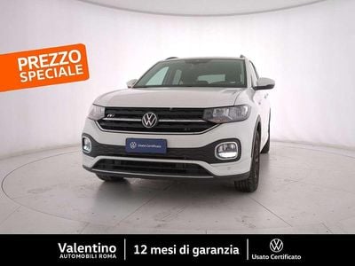 Usado VW T-Cross R-line 110 CV (80 kW) 2023 Blanco SUV