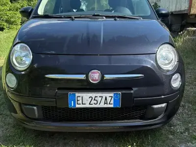 Usata Fiat 500 Lounge 69 CV (50 kW) 2012 Nero Berlina