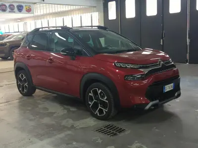 Usata Citroën C3 Aircross Shine 120 CV (88 kW) 2021 Rosso tetto nero SUV