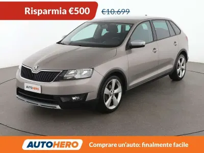 Usata Skoda 110 R ScoutLine 110 CV (80 kW) 2018 Beige Berlina