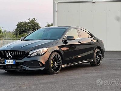 Usata Mercedes CLA200 AMG 136 CV (100 kW) 2018 Nero Berlina