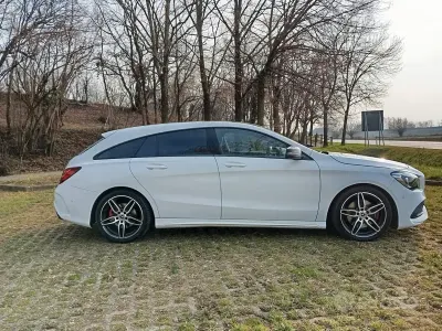 Usata Mercedes CLA220 Shooting Brake AMG 170 CV (125 kW) 2018 Bianco Station wagon