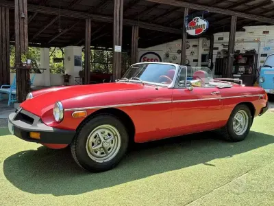 Usata MG B 84 CV (61 kW) 1970 Rosso Cabrio