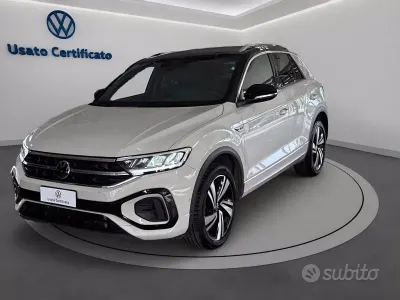 Usata VW T-Roc R-line 150 CV (110 kW) 2022 Nero SUV