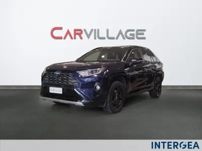 Usata Toyota RAV4 Hybrid Edition 222 CV (163 kW) 2021 Blu SUV