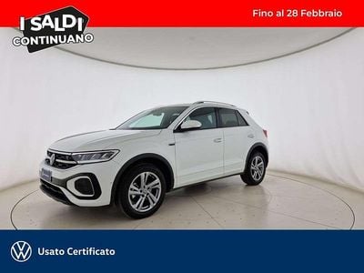 Usata VW T-Roc R-line 116 CV (85 kW) 2022 Pure white SUV