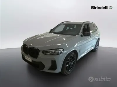 Usata BMW X3 M Sport 190 CV (139 kW) 2022 Grigio SUV
