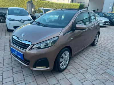 Usata Peugeot 108 Access 69 CV (50 kW) 2014 Marrone Cabrio