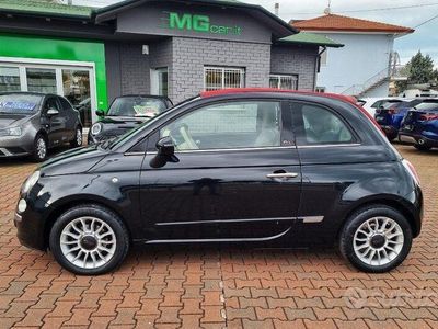 usata Fiat 500C BENZINA 85cv Lounge INTERNI SPORTIVI PELLE GRIGIO