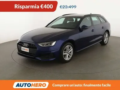 Usata Audi A4 Advanced 163 CV (119 kW) 2020 Blu/azzurro Station wagon