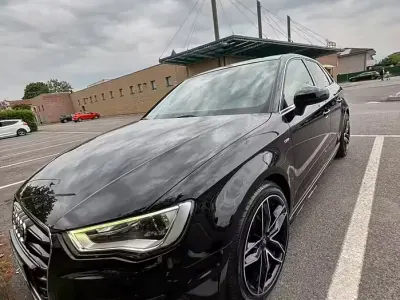 Usata Audi A3 S-Line 150 CV (110 kW) 2016 Nero Berlina