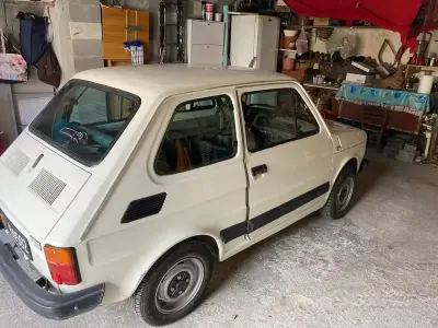 Occasion Fiat 126 1970 Blanc Citadine