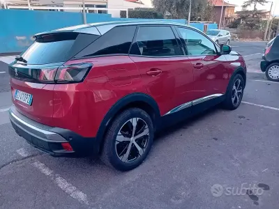 Usata Peugeot 3008 131 CV (96 kW) 2022 Rosso SUV