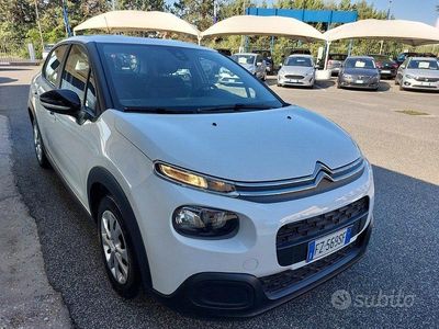 Usata Citroën C3 Feel 102 CV (75 kW) 2019 Bianco Utilitaria