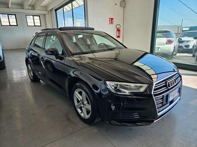 Usata Audi A3 Sportback g-tron Sport 130 CV (95 kW) 2019 Nero Utilitaria
