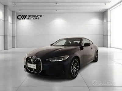 Usata BMW 420 M Sport 190 CV (139 kW) 2023 Blu Coupé