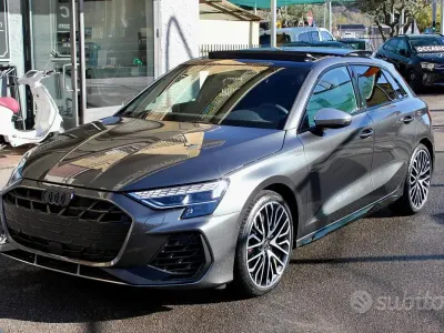Nuova Audi S3 Sport 333 CV (244 kW) 2025 Grigio Berlina
