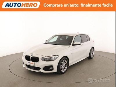 Usata BMW 116 M Sport 115 CV (84 kW) 2019 Bianco Utilitaria