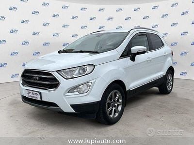 Usata Ford Ecosport Titanium S 125 CV (91 kW) 2019 Bianco SUV