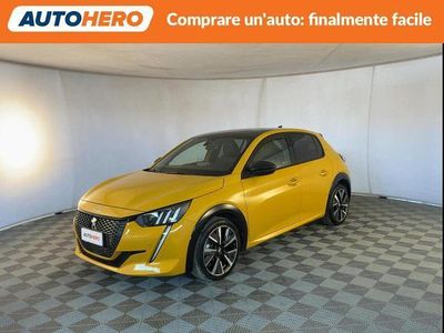 Usata Peugeot 208 GT-line 102 CV (75 kW) 2020 Giallo Utilitaria