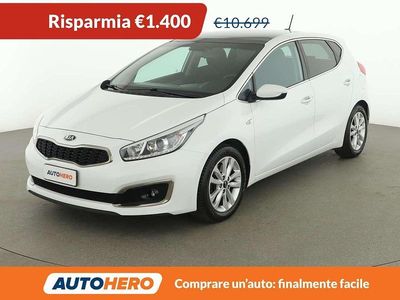 Usata Kia Ceed 110 CV (80 kW) 2016 Bianco Utilitaria