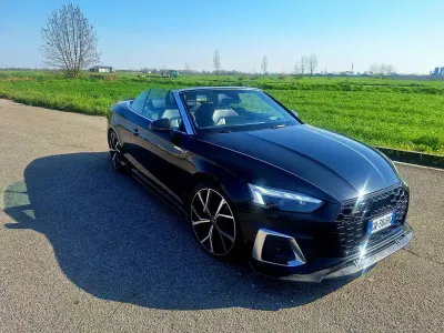 Usata Audi Cabriolet S-Line 204 CV (150 kW) 2022 Nero Cabrio