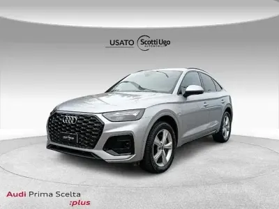 Usata Audi Q5 Sportback S-Line 204 CV (150 kW) 2022 Argento floret metallizzato SUV