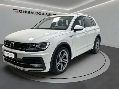 Usata VW Tiguan Advance 150 CV (110 kW) 2019 Bianco SUV