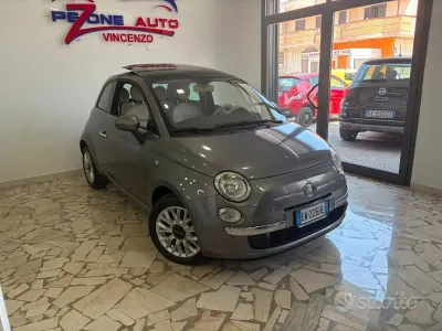 Usata Fiat 500 Lounge 69 CV (50 kW) 2014 Grigio Utilitaria