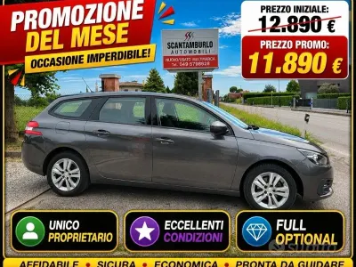 Usata Peugeot 308 Business-Line 131 CV (96 kW) 2019 Grigio Station wagon