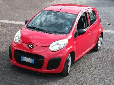 Usata Citroën C1 68 CV (50 kW) 2012 Rosso Utilitaria