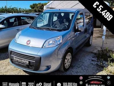 Usata Fiat Qubo Dynamic 75 CV (55 kW) 2012 Blu Monovolume