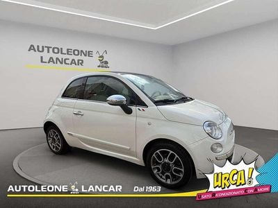 Usata Fiat 500 Lounge 95 CV (69 kW) 2011 Bianco Berlina