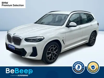 Usata BMW X3 M Sport 190 CV (139 kW) 2023 Bianco pastello SUV
