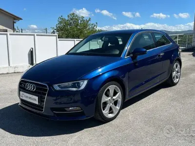 Usata Audi A3 Ambition 150 CV (110 kW) 2013 Blu Utilitaria