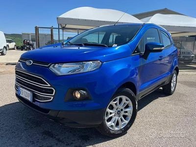 Usata Ford Ecosport Titanium 95 CV (69 kW) 2015 Blu SUV