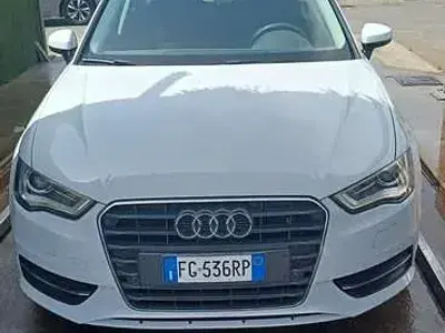 Usata Audi A3 Sport 110 CV (80 kW) 2017 Bianco Berlina