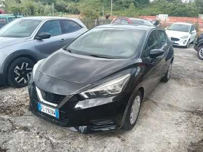 Usata Nissan Micra Acenta 71 CV (52 kW) 2017 Nero Utilitaria