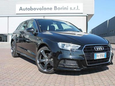 Usata Audi A3 Business 116 CV (85 kW) 2017 Nero mythos Berlina