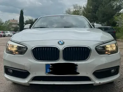 Begagnad BMW 116 Efficient Dynamics 116 HK (85 kW) 2017 Vit Halvkombi