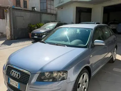 Usata Audi A3 Ambition 140 CV (102 kW) 2007 Blu Utilitaria