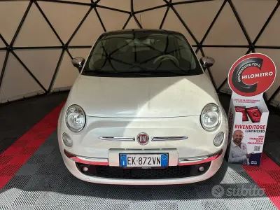 Brugt Fiat 500 Lounge 69 HK (50 kW) 2012 Hvid Sedan